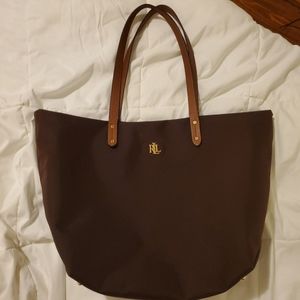 Ralph Lauren Shoulder Tote Bag